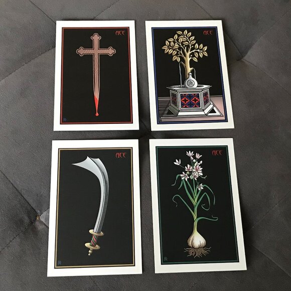 The Vampire Tarot RARE 1st Edition 2009 Robert M Place - Picture 5 of 14